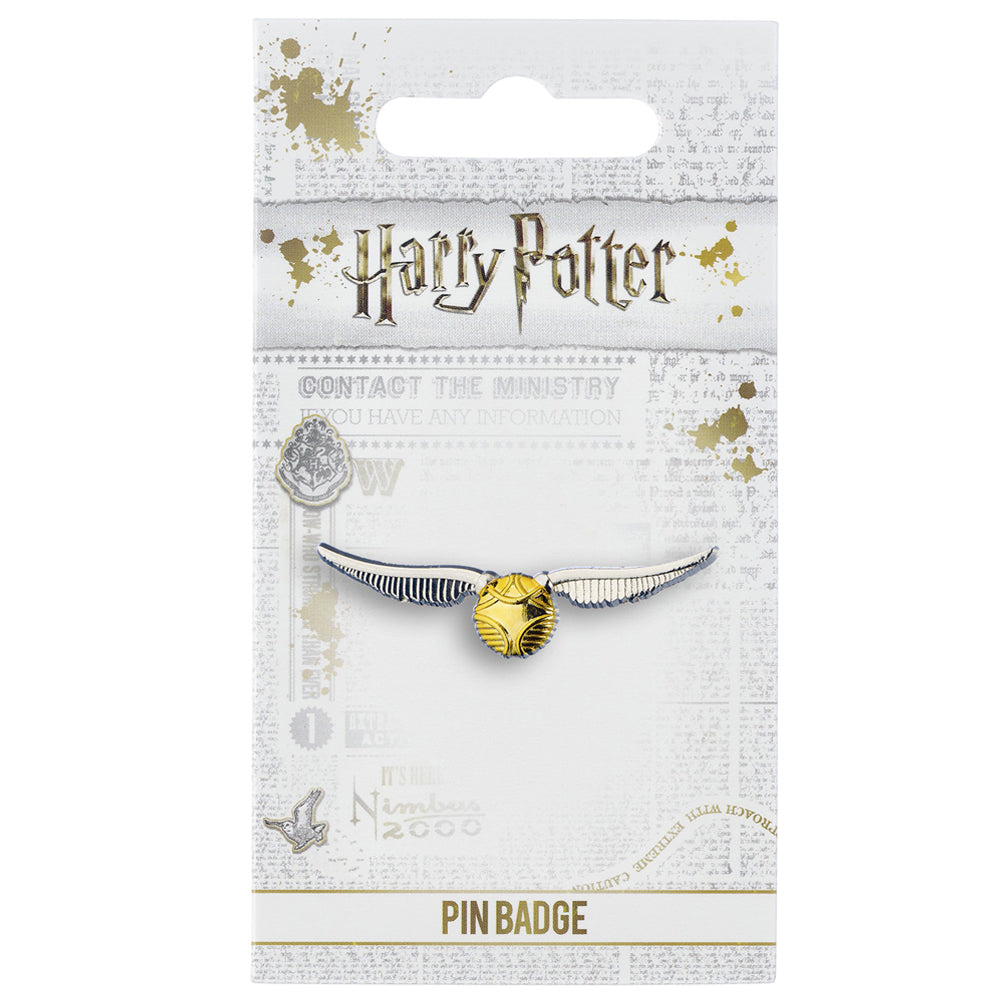 Harry Potter Golden Snitch Pin Badge