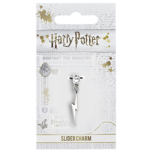 Harry Potter Silver Plated Lightning Bolt Charm