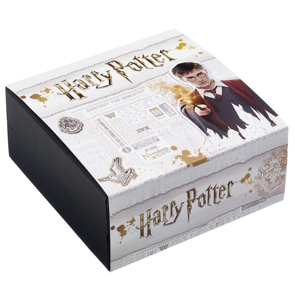 Harry Potter Sterling Silver Time Turner Crystal Necklace