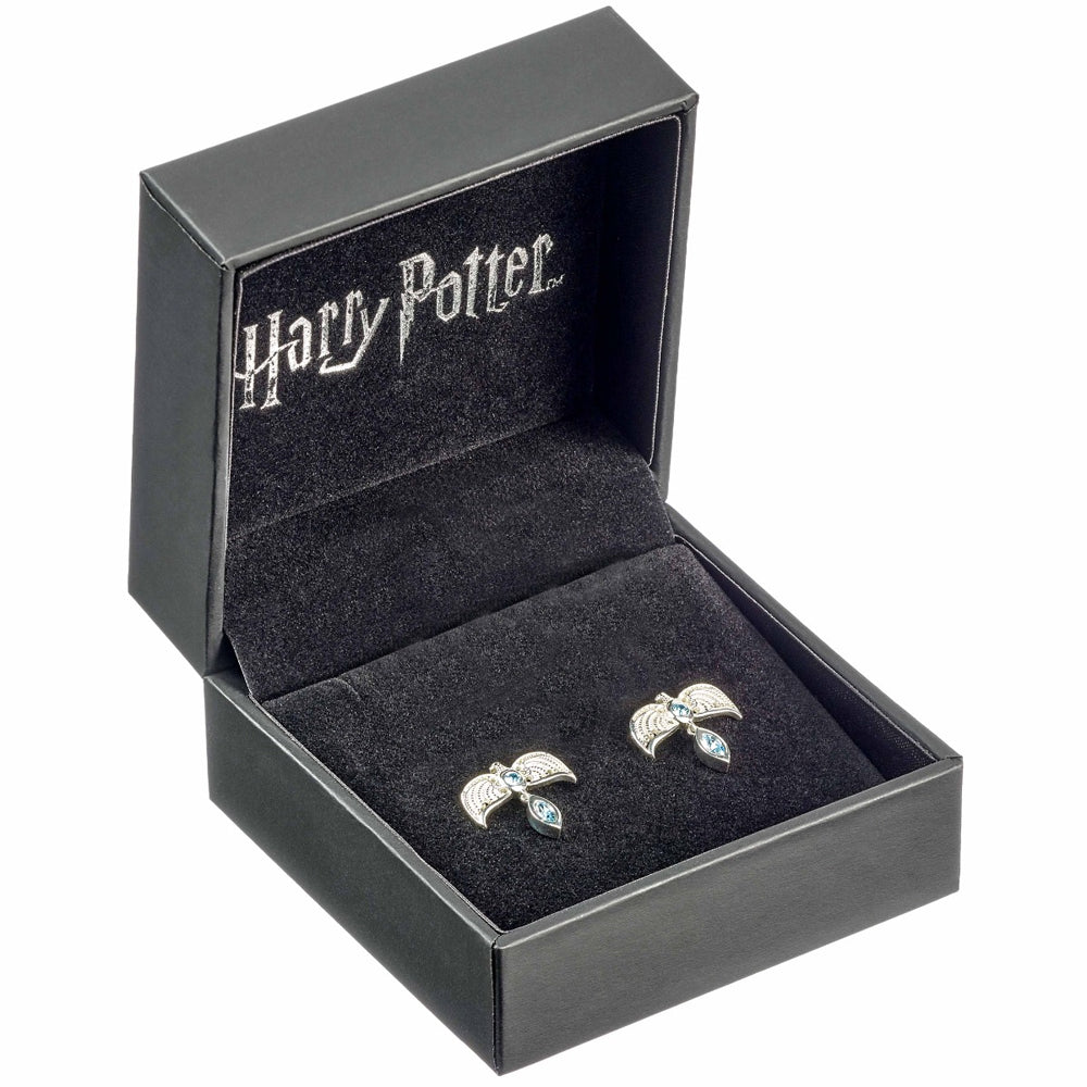 Harry Potter Sterling Silver Diadem Crystal Stud Earrings