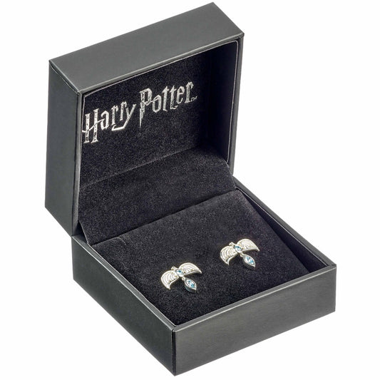 Harry Potter Sterling Silver Diadem Crystal Stud Earrings