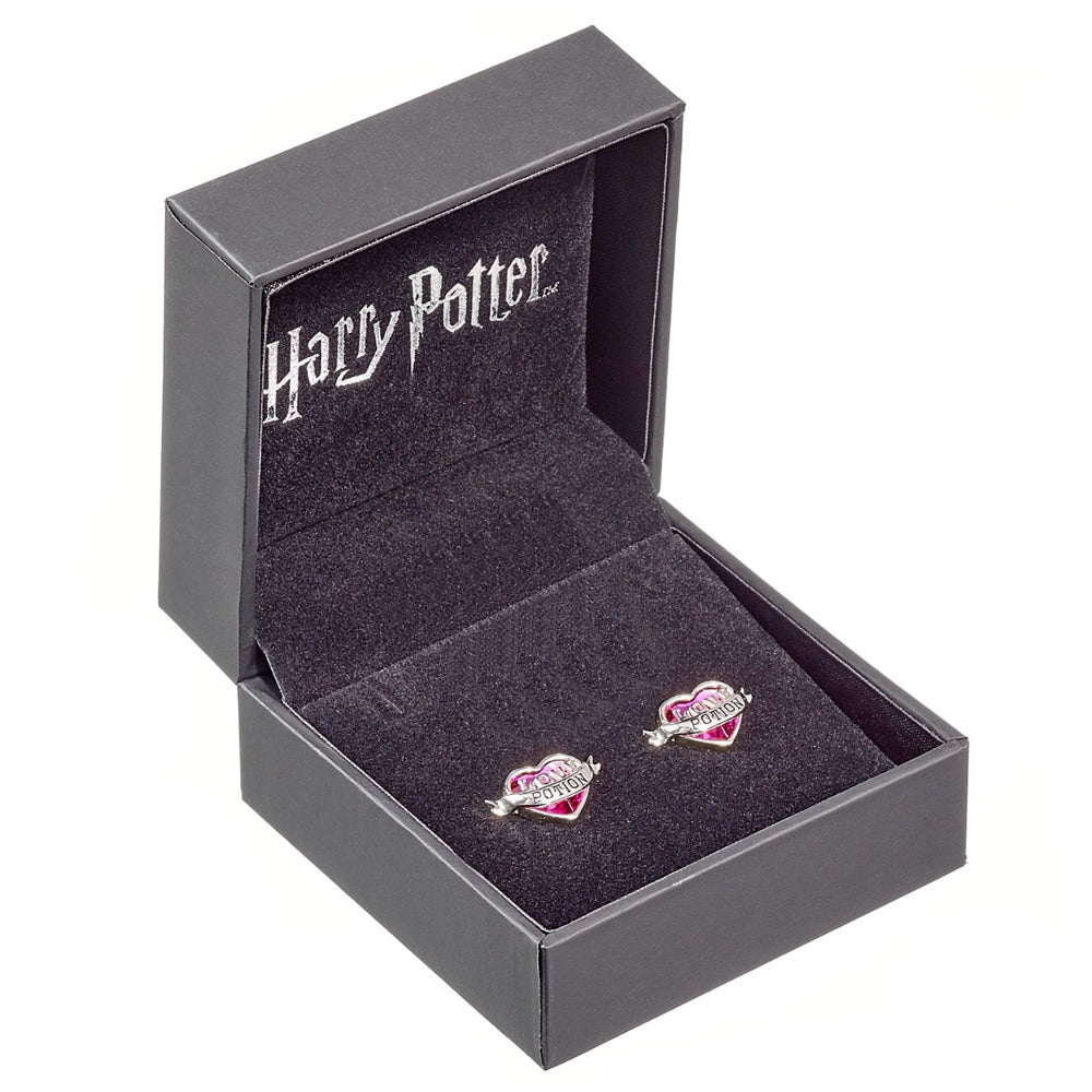 Harry Potter Sterling Silver Love Potion Crystal Stud Earrings