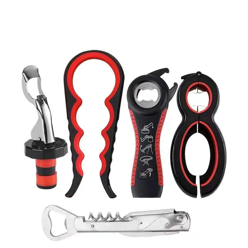 Multifunction Aluminium Alloy Can Bottle Jar Opener Eco Friendly Tool