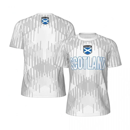 Scotland Football T-Shirt - Men’s 3D Printed Soccer Short Sleeve Oversized Summer Tee