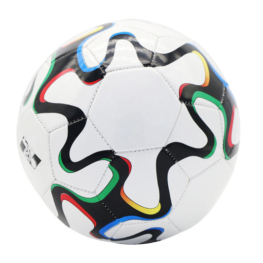 Machine Stitched Size 5 Soccer Ball - Youth Football for Training & Matches