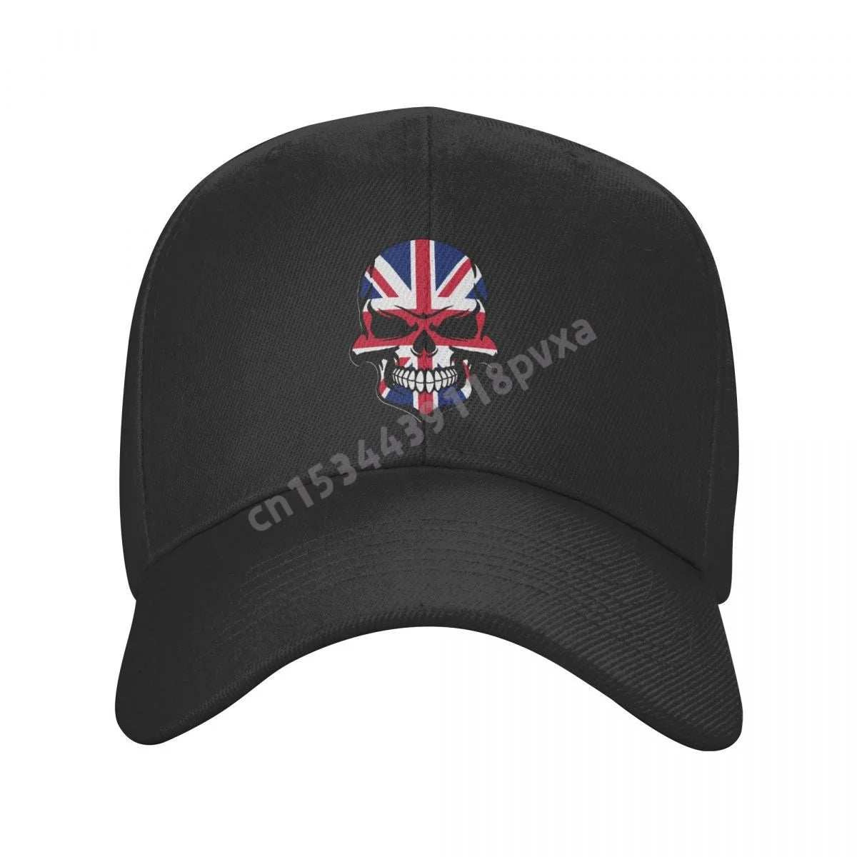 UK Flag Baseball Cap Adjustable Cotton Unisex Casual Outdoor Hat