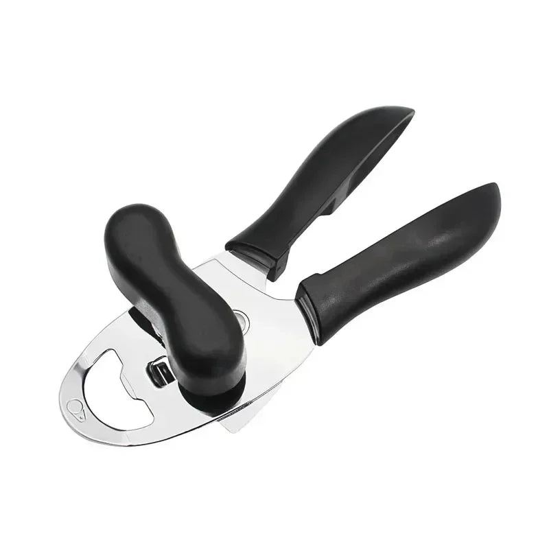4 in 1 Stainless Steel Can Opener Manual Multifunction Bottle Opener