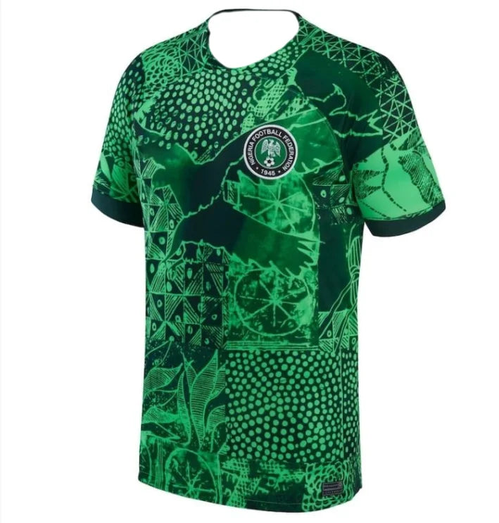 Nigeria Home & Away Football Jersey - Men’s & Youth Short Sleeve Breathable Soccer Shirt
