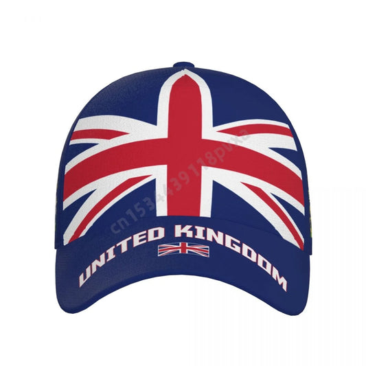Unisex UK Flag Baseball Cap – Great Britain Patriotic Hat for Men & Women