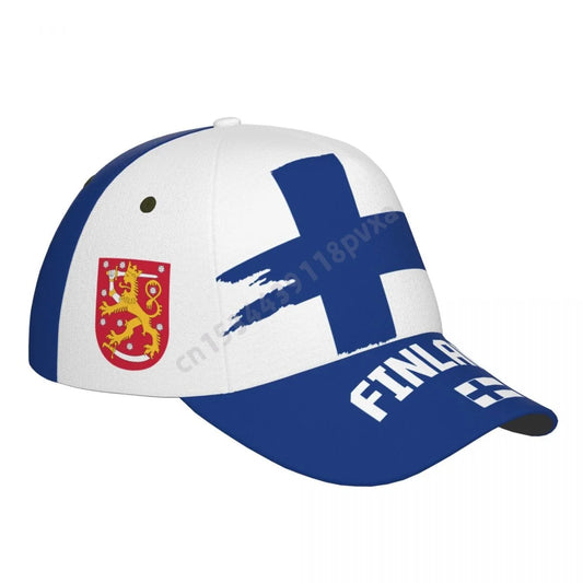 Unisex Finland Flag Baseball Cap - Patriotic Hat for Men & Women, Soccer & Baseball Fans