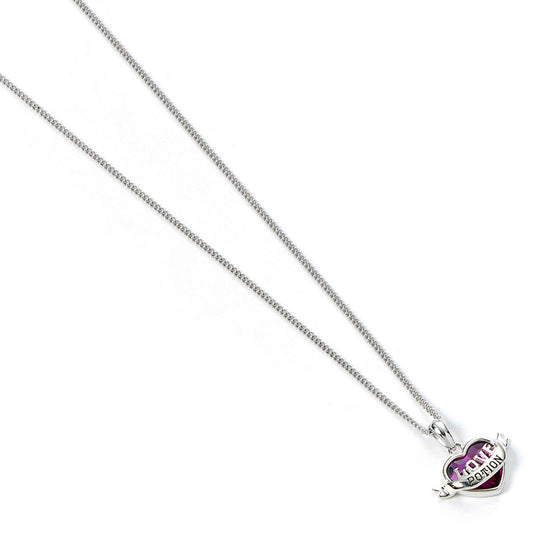 Harry Potter Sterling Silver Love Potion Crystal Necklace