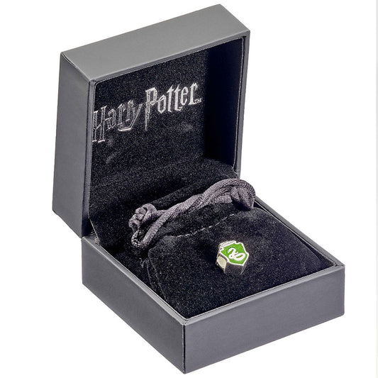 Harry Potter Sterling Silver Slytherin Spacer Bead