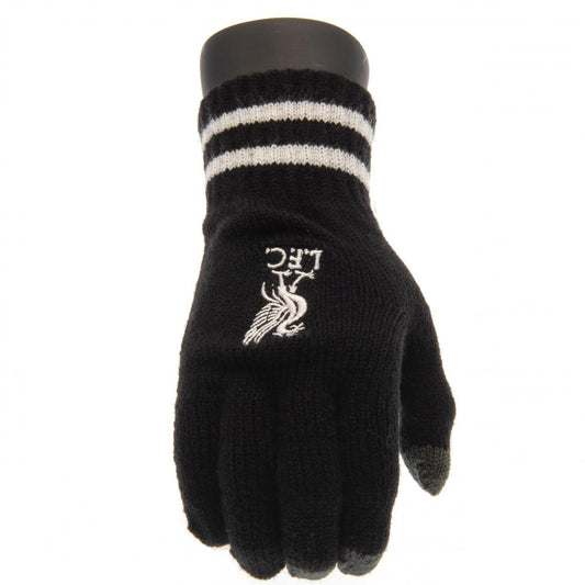 Liverpool FC Touchscreen Knitted Gloves Youths BK