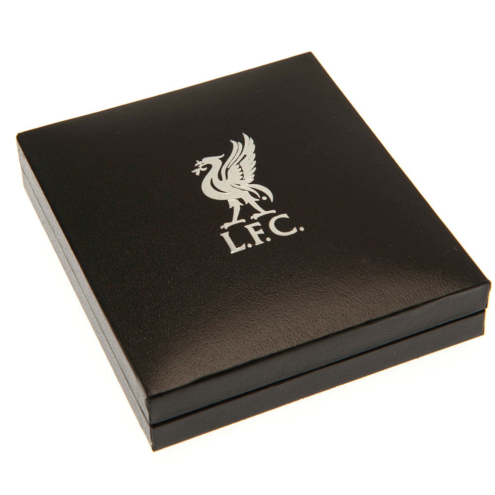 Liverpool FC Silver Plated Boxed Crest Pendant