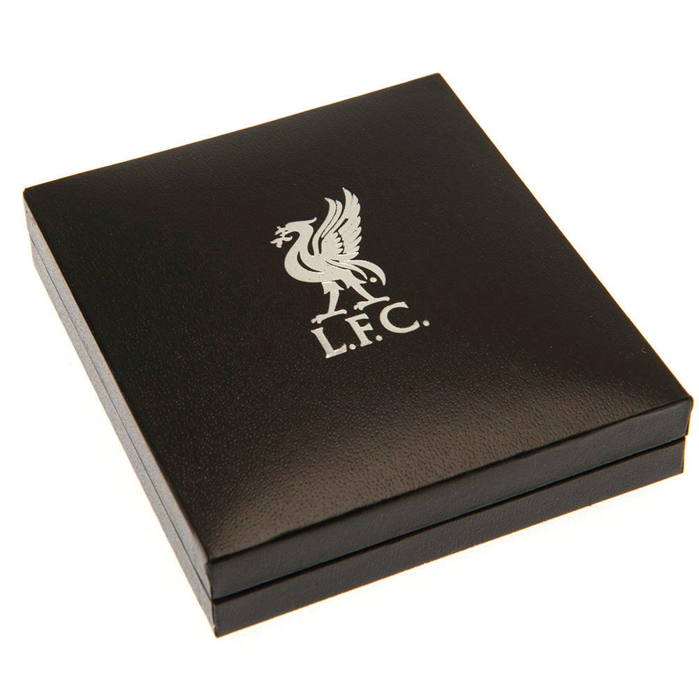 Liverpool FC Silver Plated Boxed Liverbird Pendant