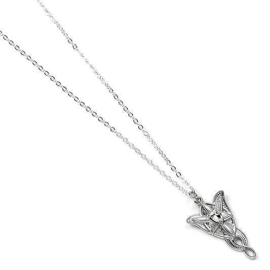 The Lord Of The Rings Silver Plated Evenstar Necklace