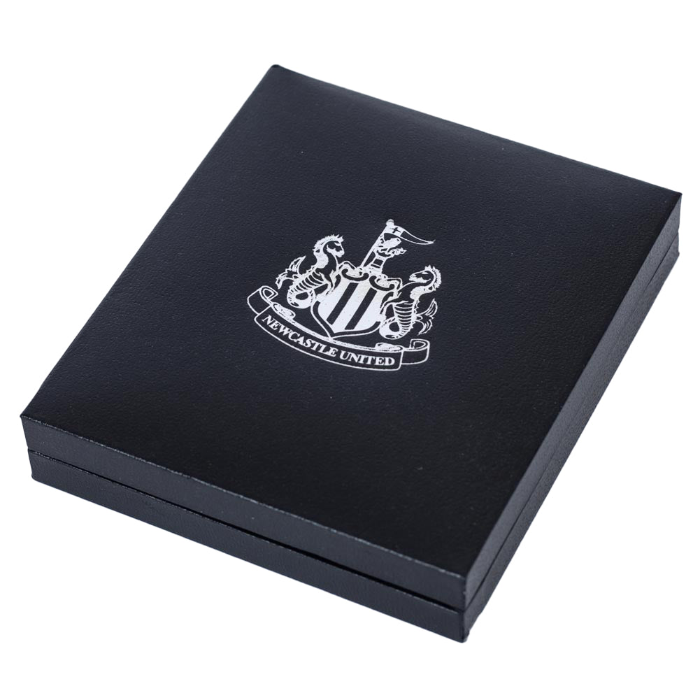 Newcastle United FC Silver Plated Boxed Pendant