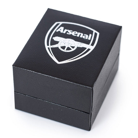 Arsenal FC 18ct Gold Plated on Silver AFC Ring - V