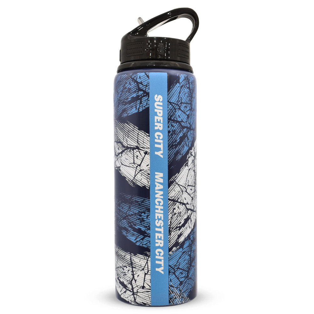 Manchester City FC 750ML HD Printed Drinks Bottle