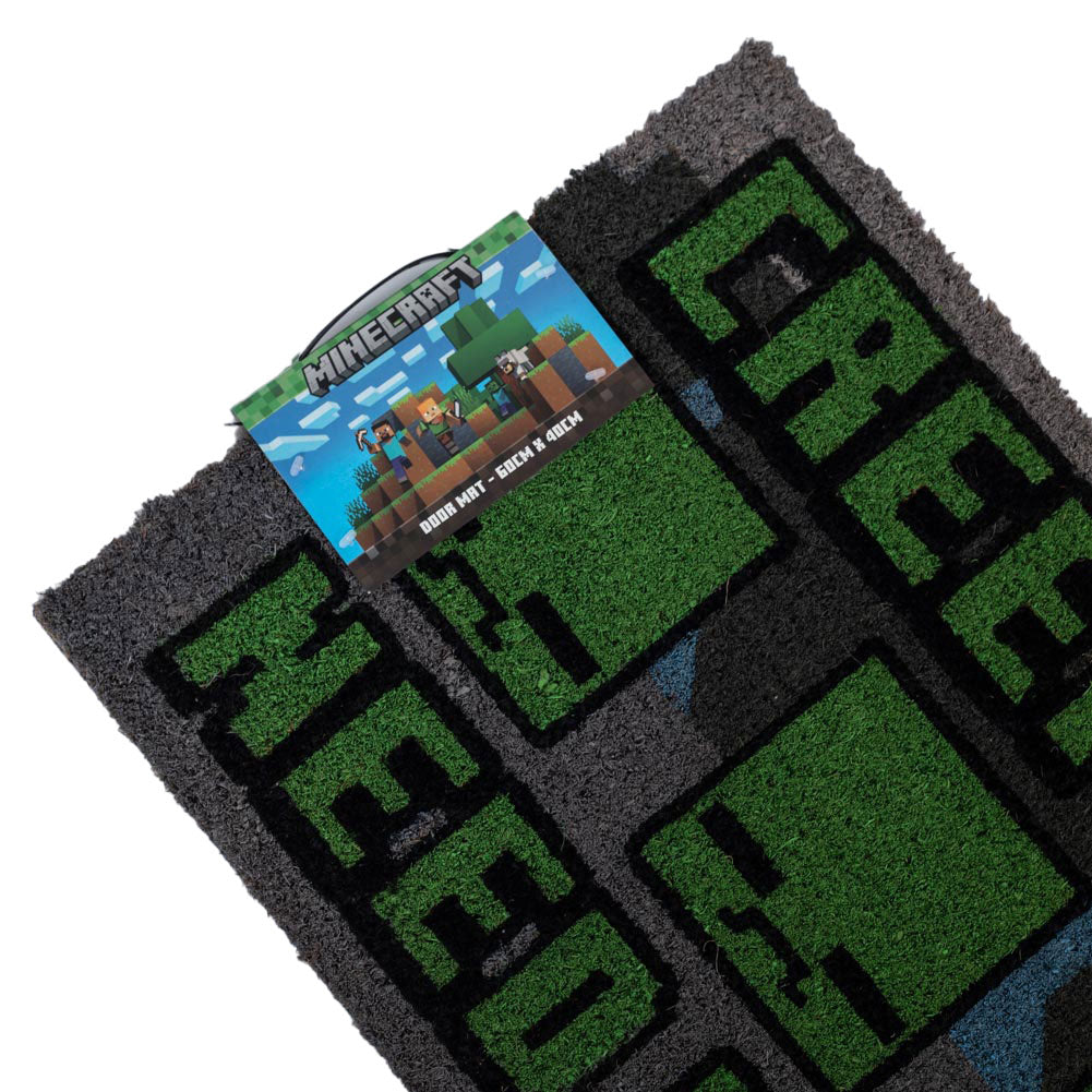 Minecraft Hugs Doormat