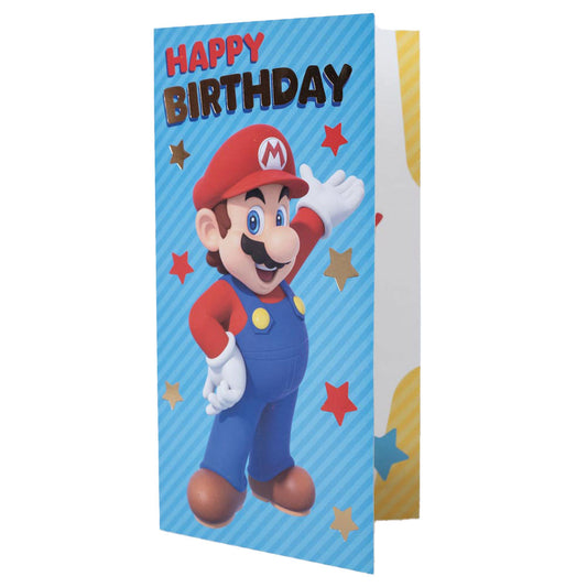 Super Mario Birthday Card