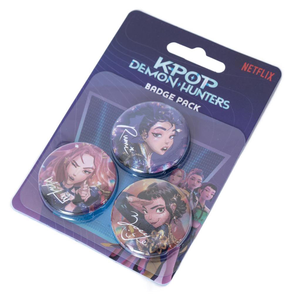 K-POP Demon Hunters 3 Button Badges