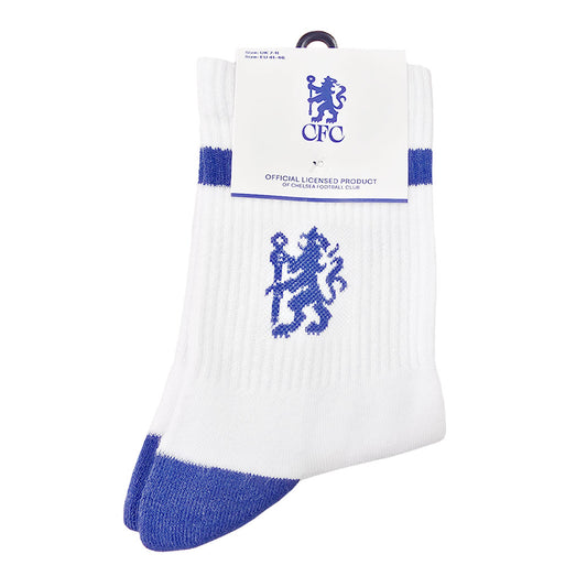 Chelsea FC 3pk Adults Sports Socks 7-11