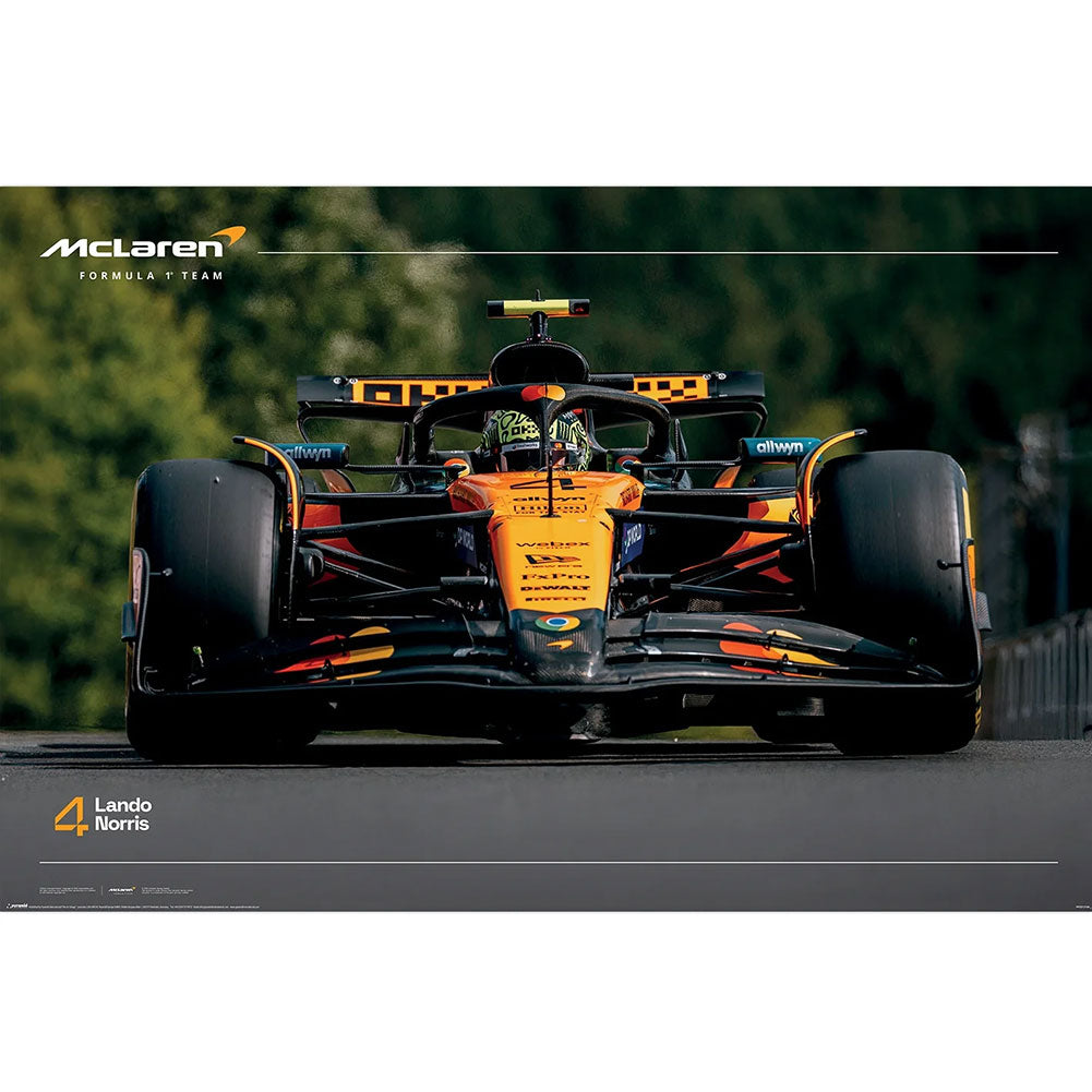 McLaren Lando Norris Poster 56