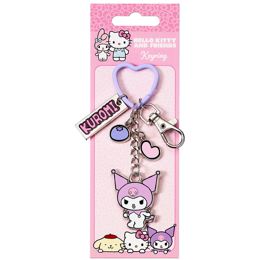 Kuromi Charm Keyring