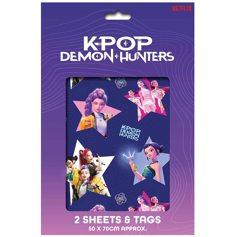 K-Pop Demon Hunters Gift Wrap