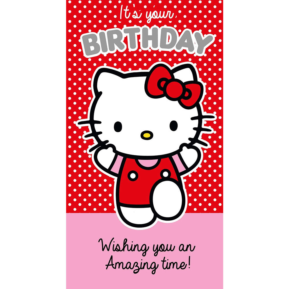 Hello Kitty Birthday Card