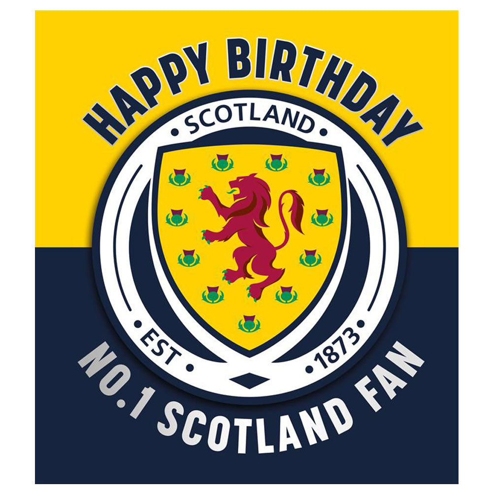 Scottish FA Birthday Card