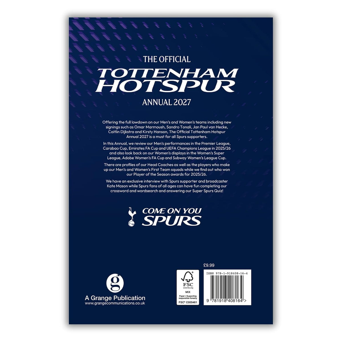 Tottenham Hotspur FC Annual 2027