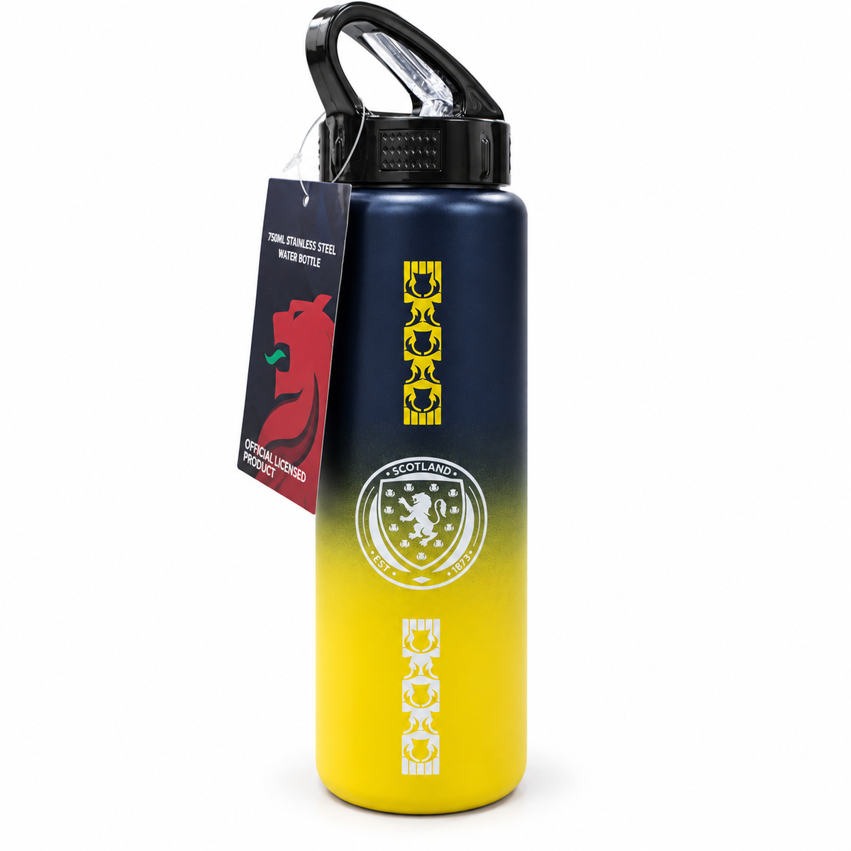 Scottish FA 750ml Stainless Steel Drinks Bottle