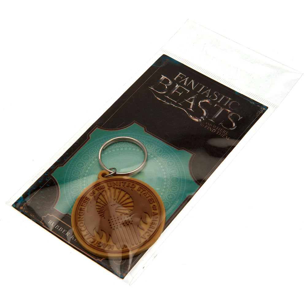 Fantastic Beasts Macusa PVC Keyring