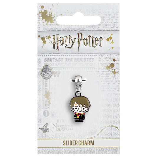 Harry Potter Silver Plated Chibi Harry Charm