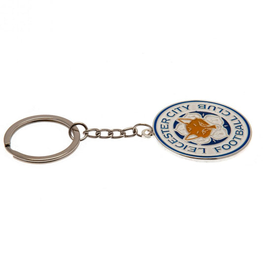 Leicester City FC #befearless Crest Keyring