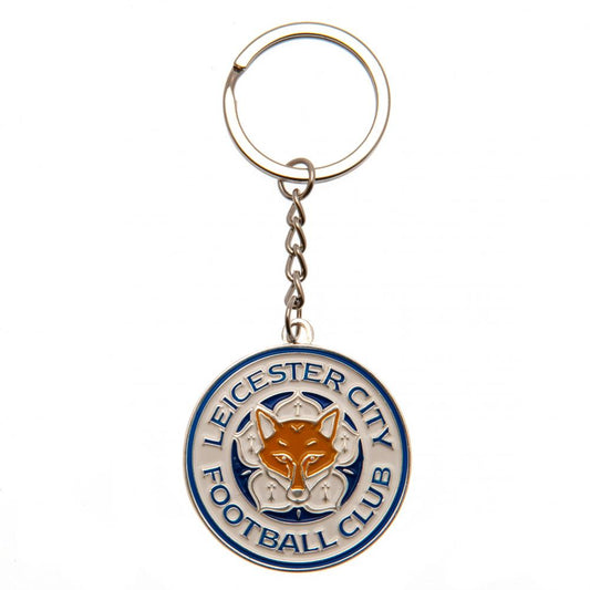 Leicester City FC #befearless Crest Keyring