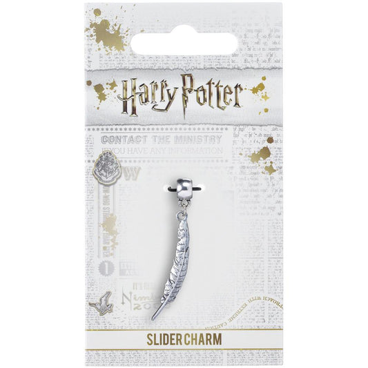 Harry Potter Silver Plated Feather Quill Charm