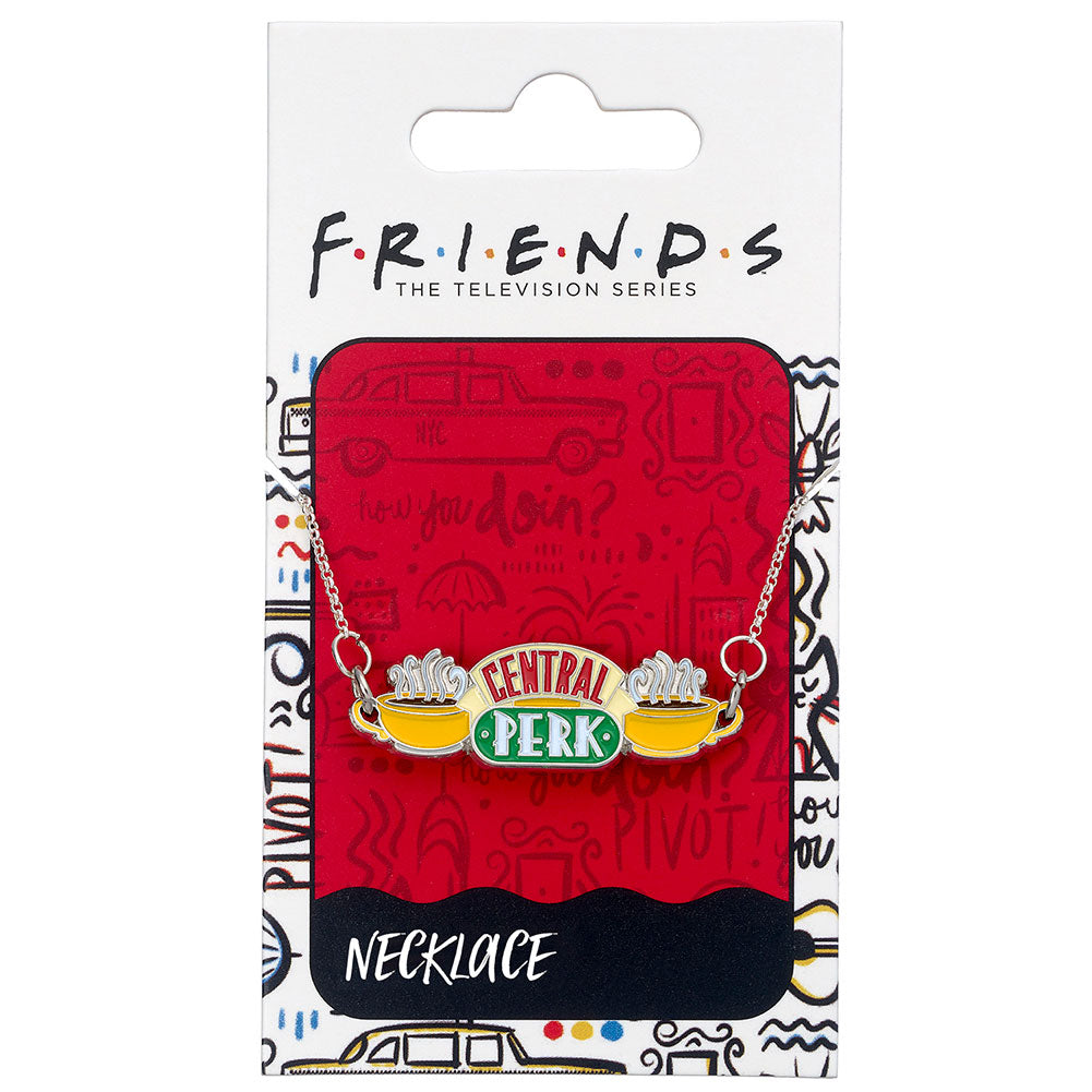 Friends Silver Plated Central Perk Necklace