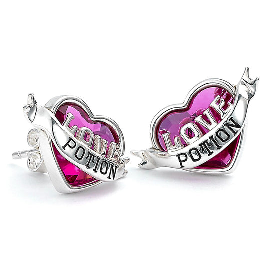 Harry Potter Sterling Silver Love Potion Crystal Stud Earrings