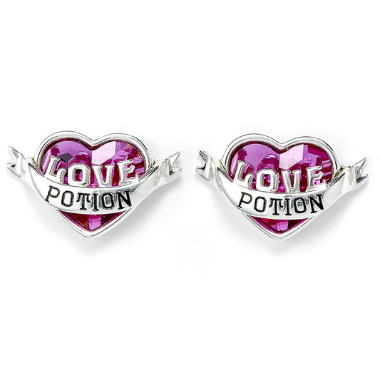 Harry Potter Sterling Silver Love Potion Crystal Stud Earrings