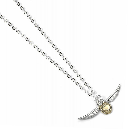 Harry Potter Silver Plated Golden Snitch Necklace