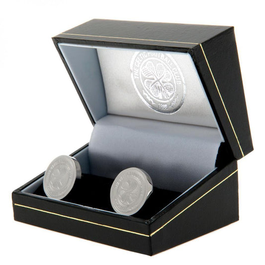 Celtic FC Stainless Steel Formed Cufflinks