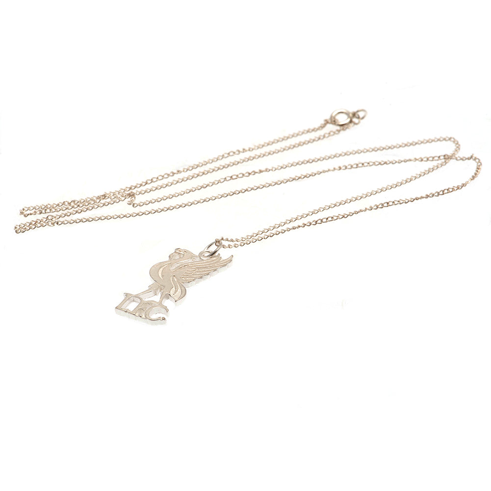 Liverpool FC Sterling Silver Liverbird Pendant & Chain
