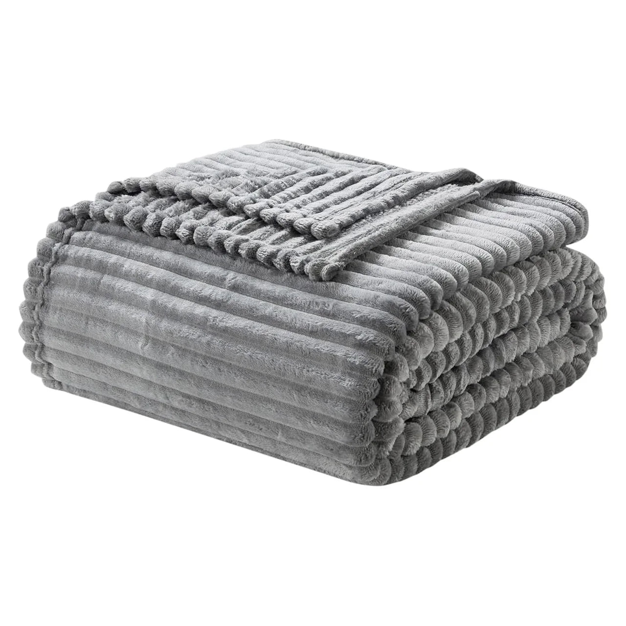 Soft White Fleece Throw Blanket Cozy Lightweight Couch Blanket Gift