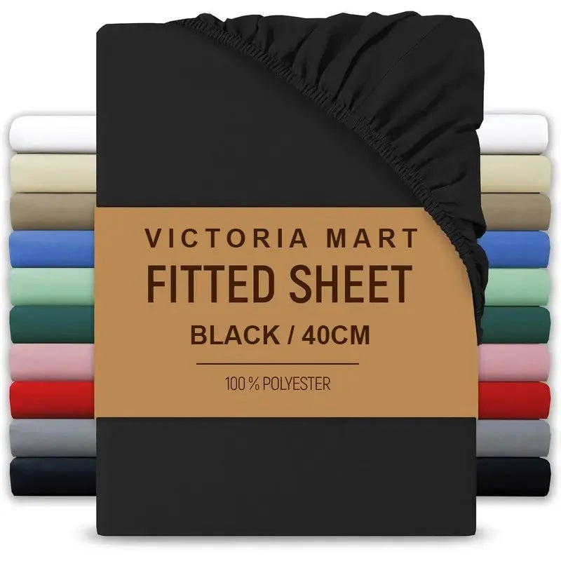 Extra Deep Microfibre Fitted Sheet 40cm Pocket Sage Green Bedding