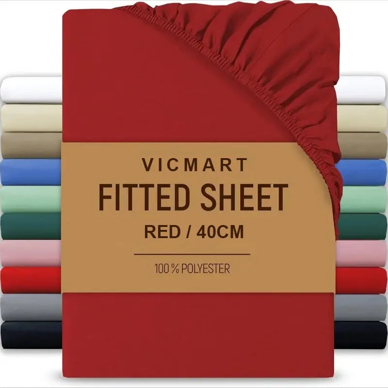 Extra Deep Microfibre Fitted Sheet 40cm Pocket Sage Green Bedding