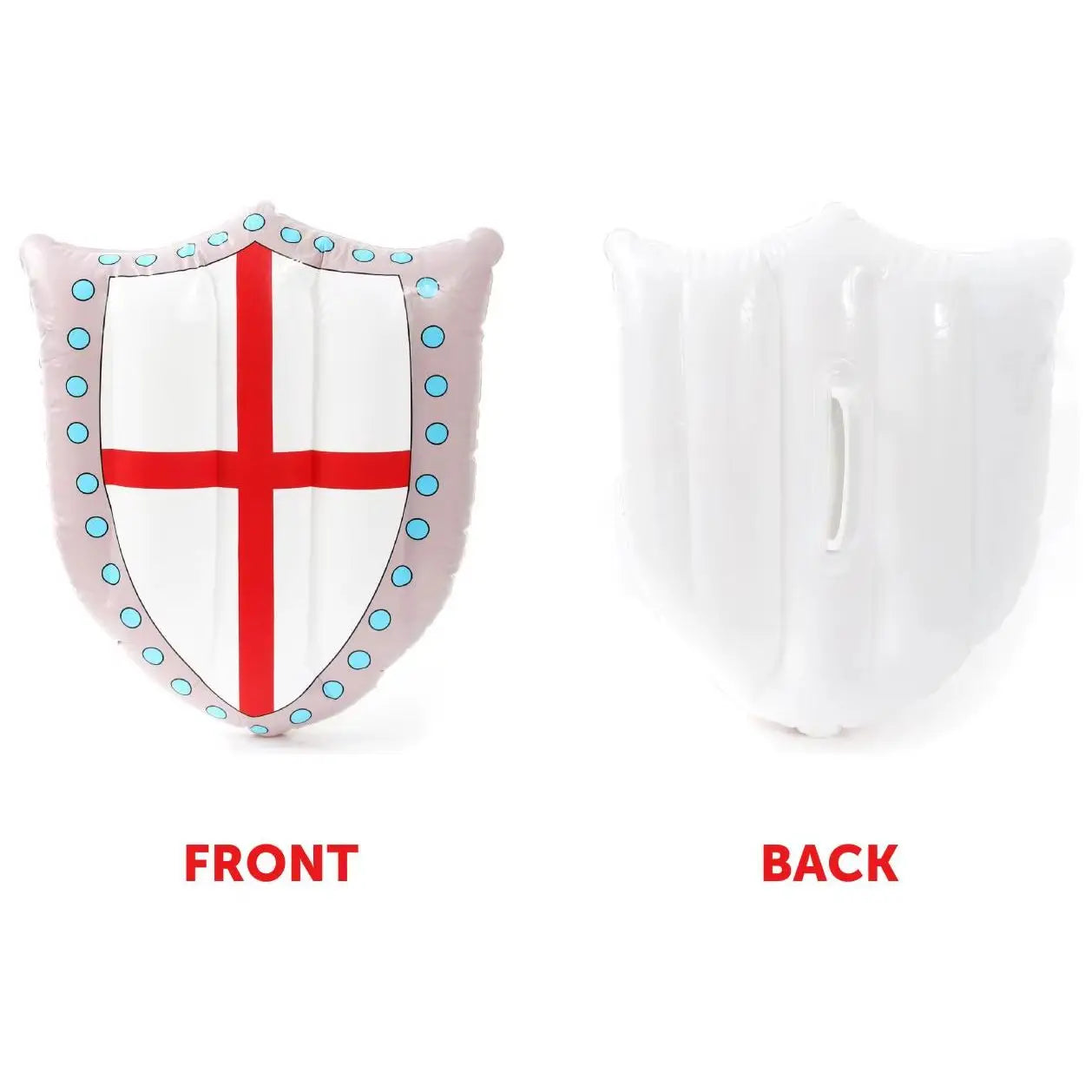 England Inflatable Sword & Shield Set – 24" Sword & 18"x13" Shield for Sports & English Celebrations