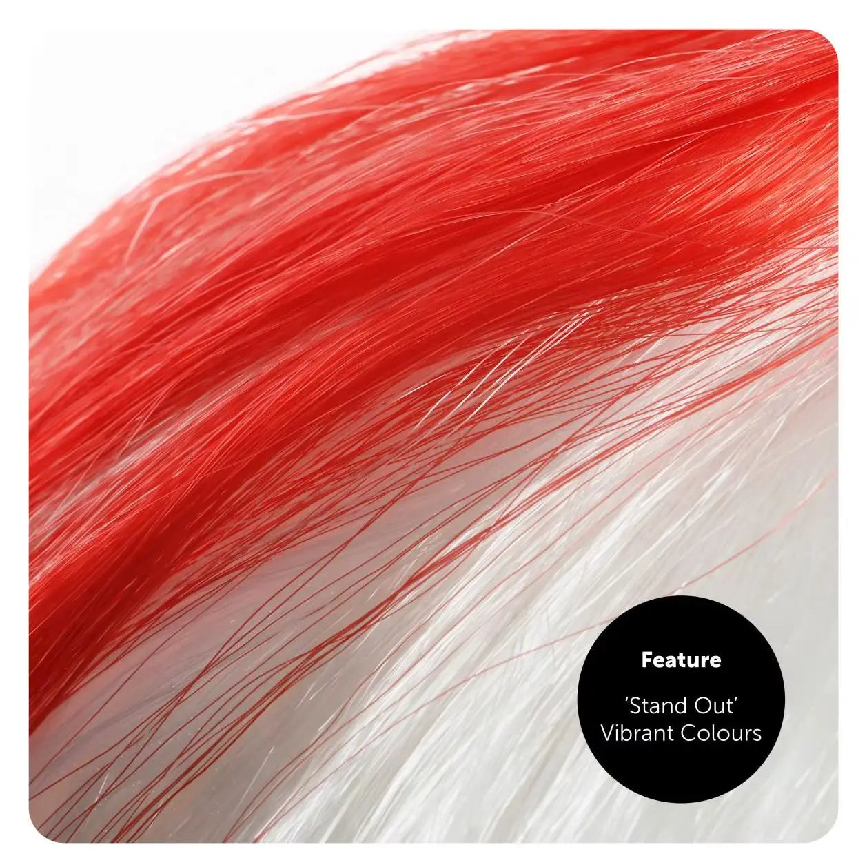 England Flag Bob Wig – St George’s Day Fancy Dress Costume for Football & Rugby Fans